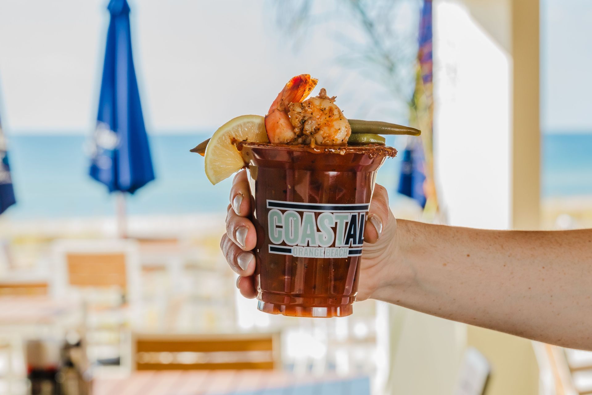 beachfront restaurant