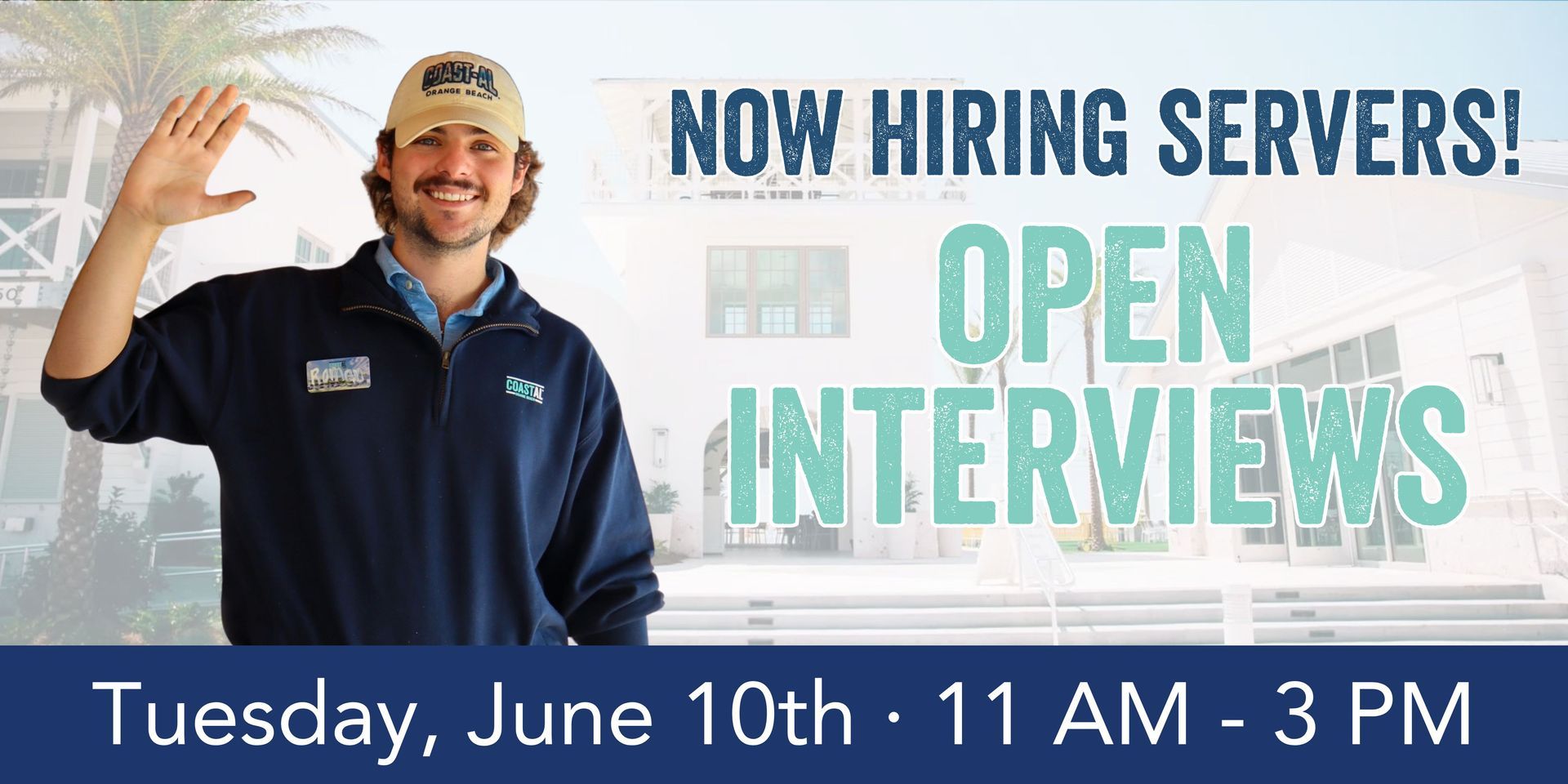 We’re Hiring: Open Interviews for Server Positions