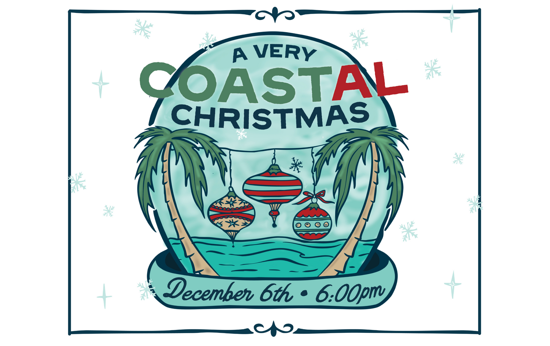 CoastAL Orange Beach A Very CoastAL Christmas