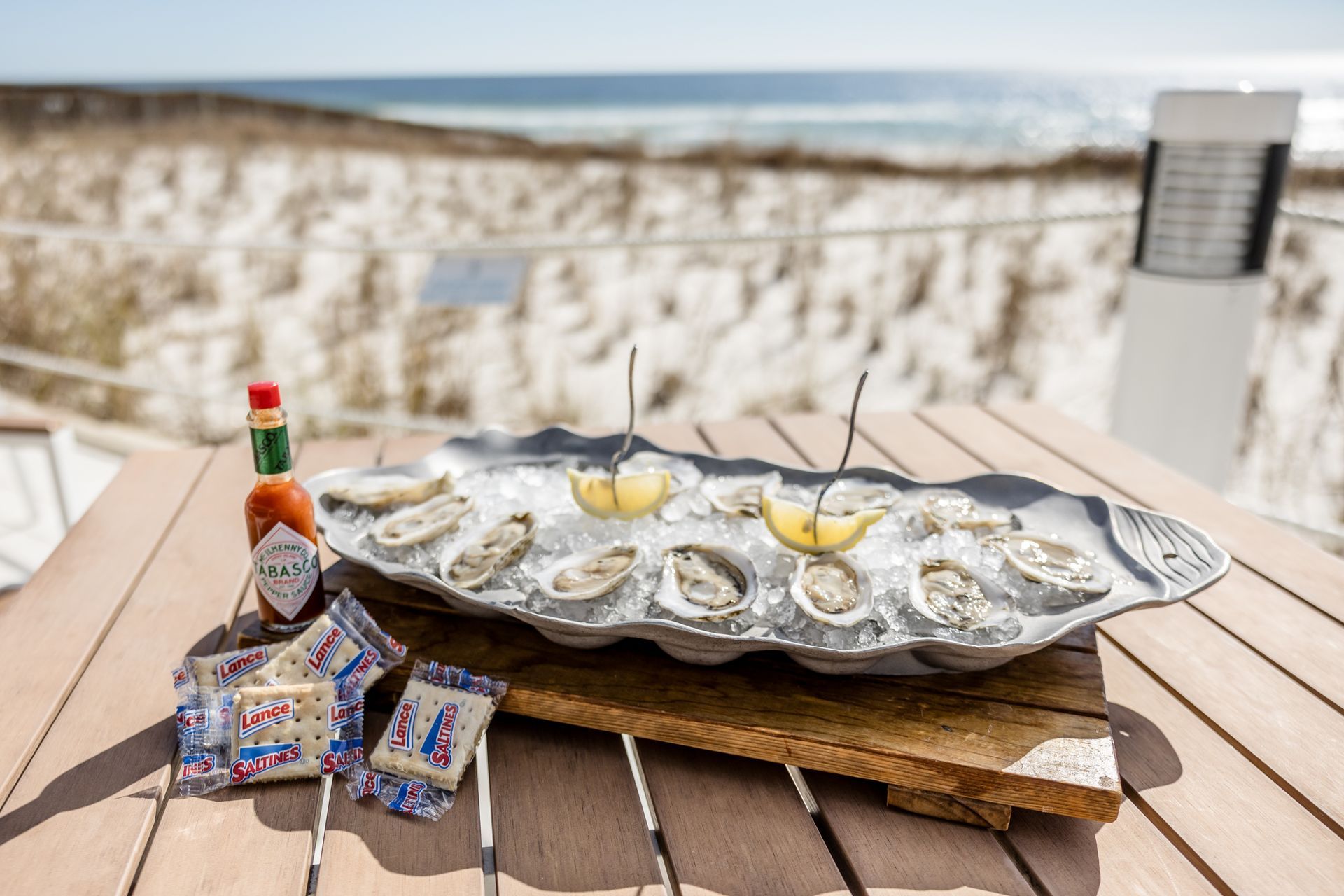 beachfront restaurant