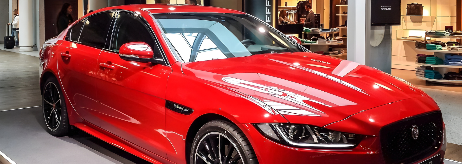 Picture of a premium car. 