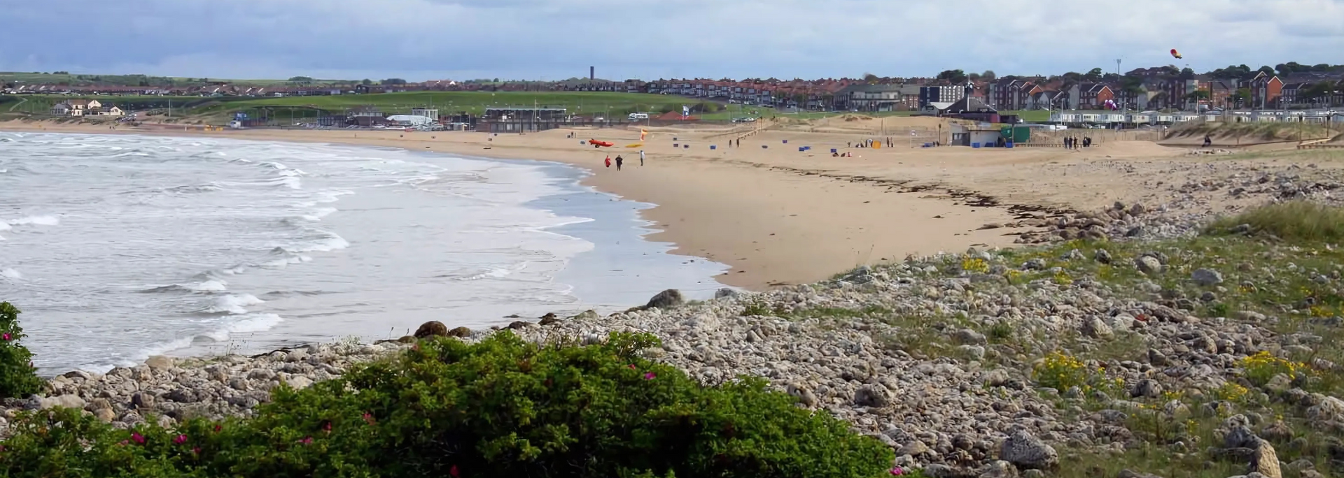 Picture of Sandhaven beach in South Shields. Picture of Sandhaven beach in South Shields.