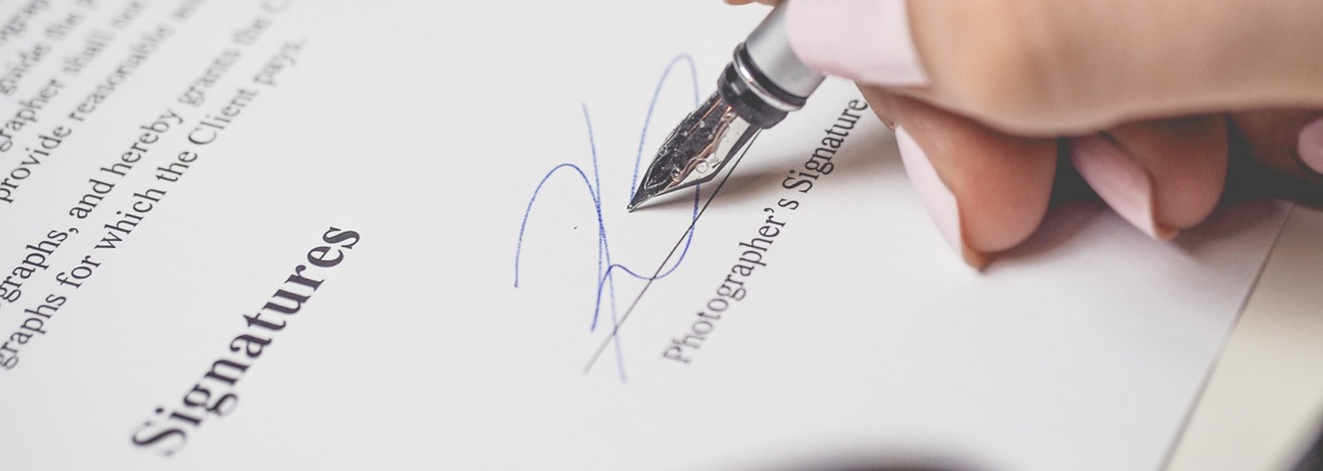 Picture of a signature.