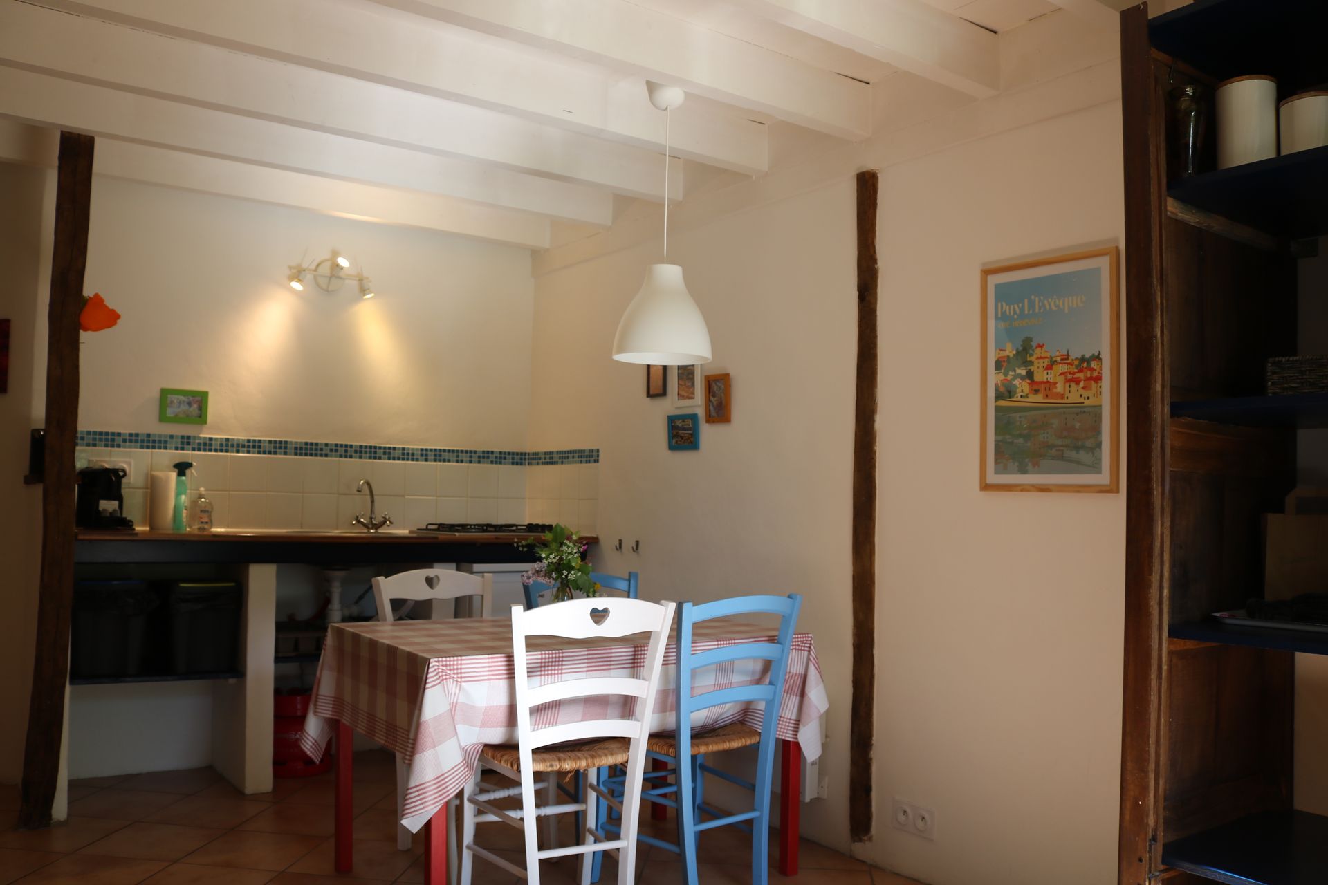 Gîte XL met keuken en eethoek