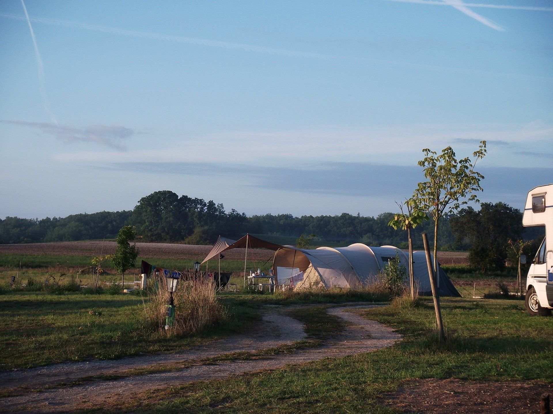 Les Escaliers de La Combe kampeerveld