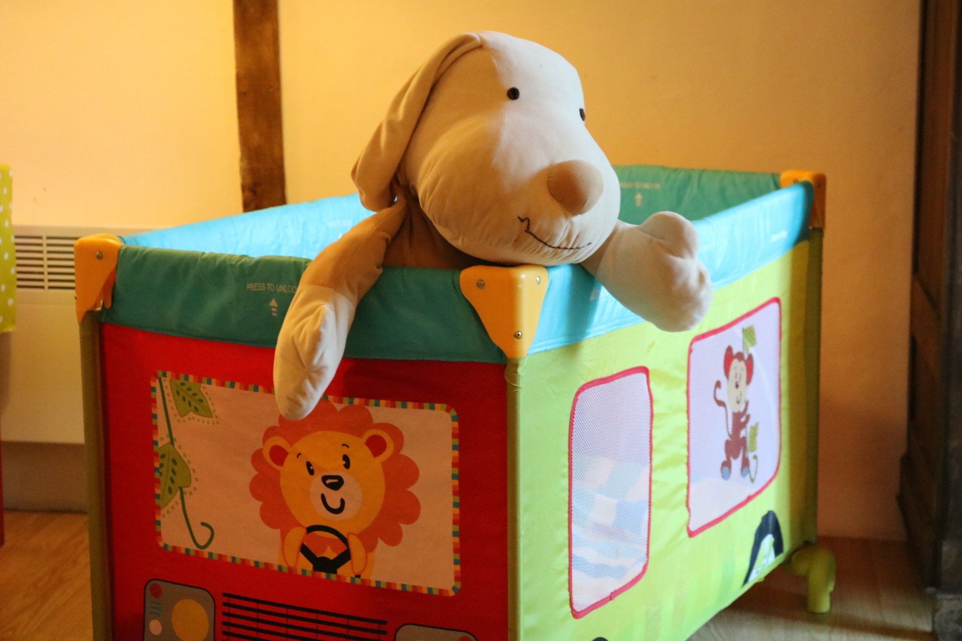 kindvriendelijke accommodaties kinderbedje babybedje