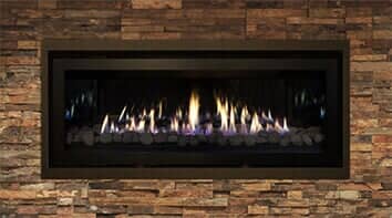 blue fire fireplace — Fireplaces in Huntington Station, NY