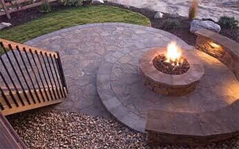 Outdoor firepit — service and installations in Huntington Station, NY