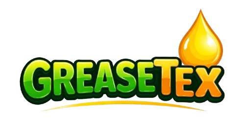 A logo with the green text