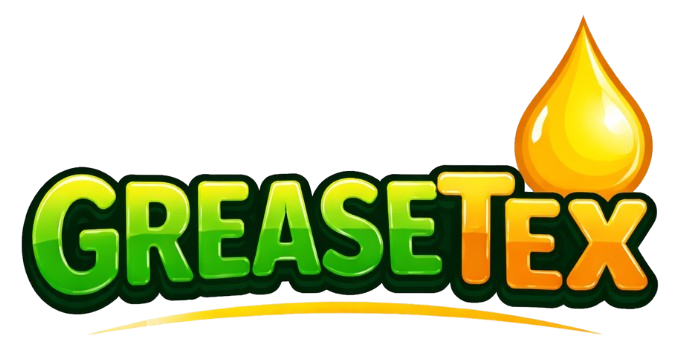 A logo with the green text