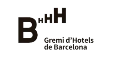 A logo for Gremi d ' hotels de barcelona
