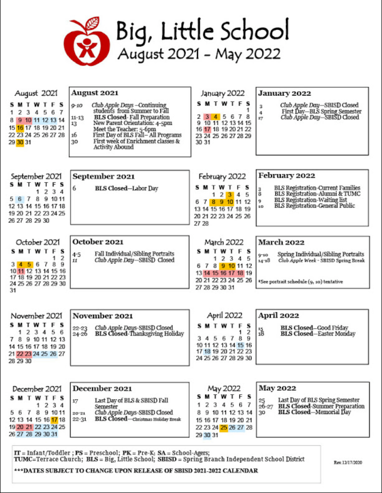 Sbisd 2022 Calendar Calendar