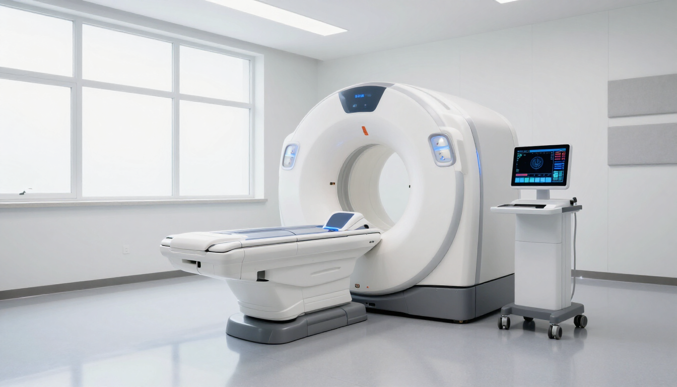 Digital representation of a full body MRI scan result
