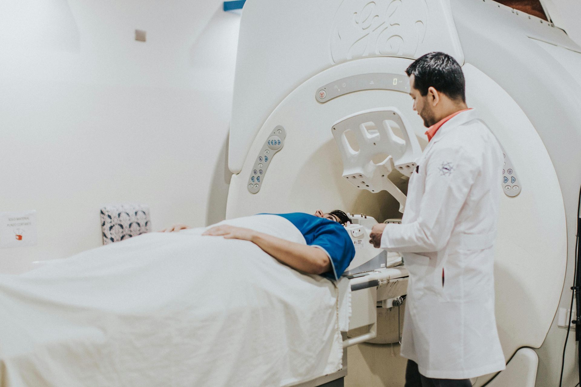 Digital representation of a full body MRI scan result