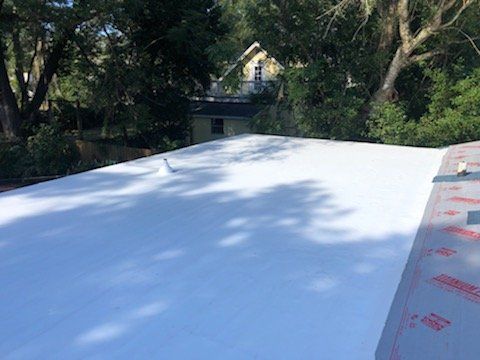 Newly Installed PVC Roof — Florida, US — ABT Roofing and Restoration