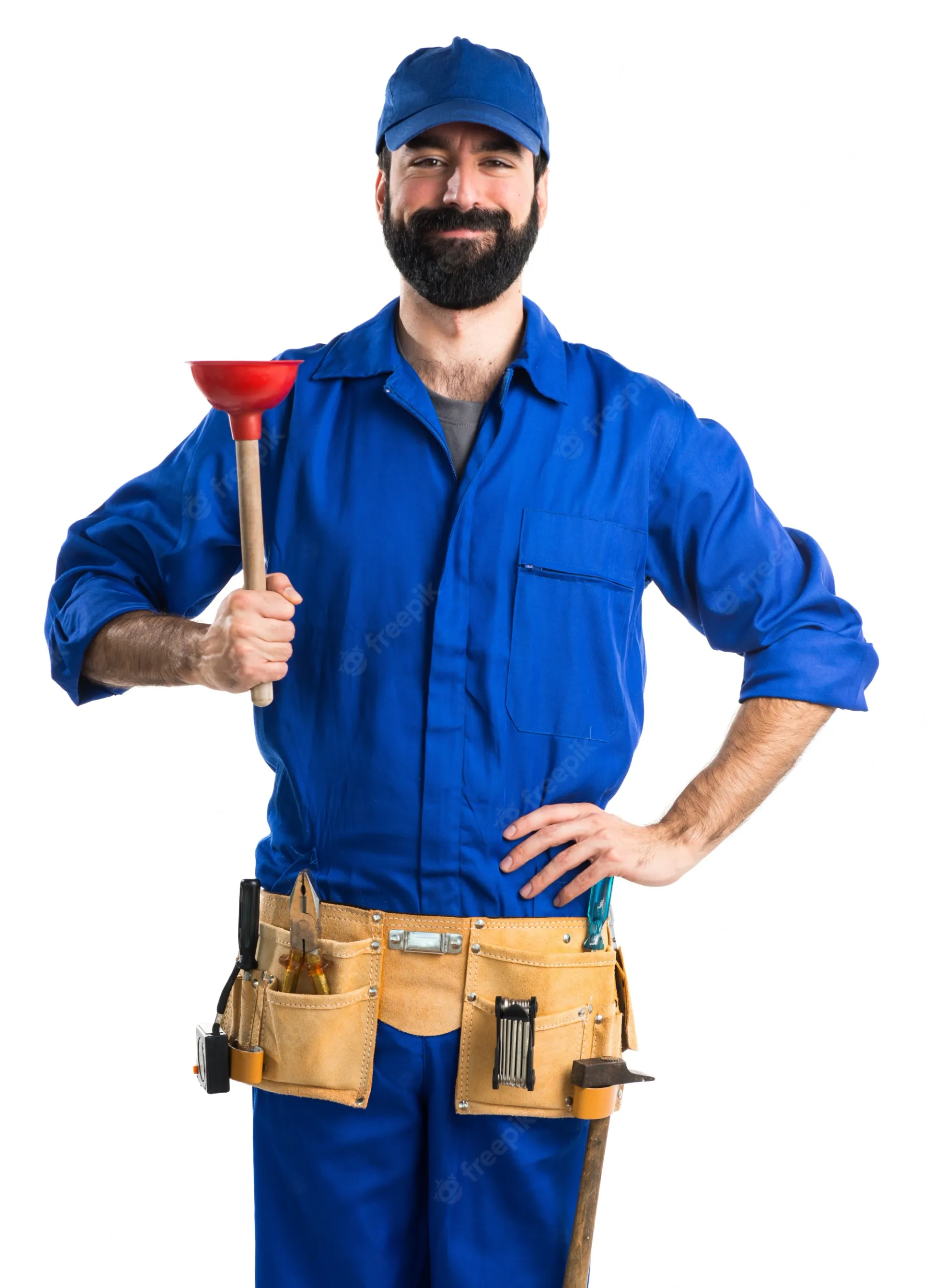 plumbers services man