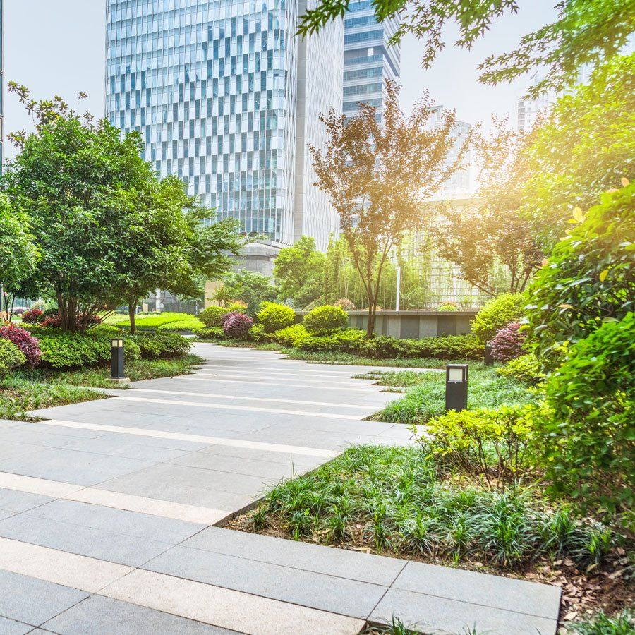 Park Beside a Commercial Building — Hempstead, NY — Harder Services Inc