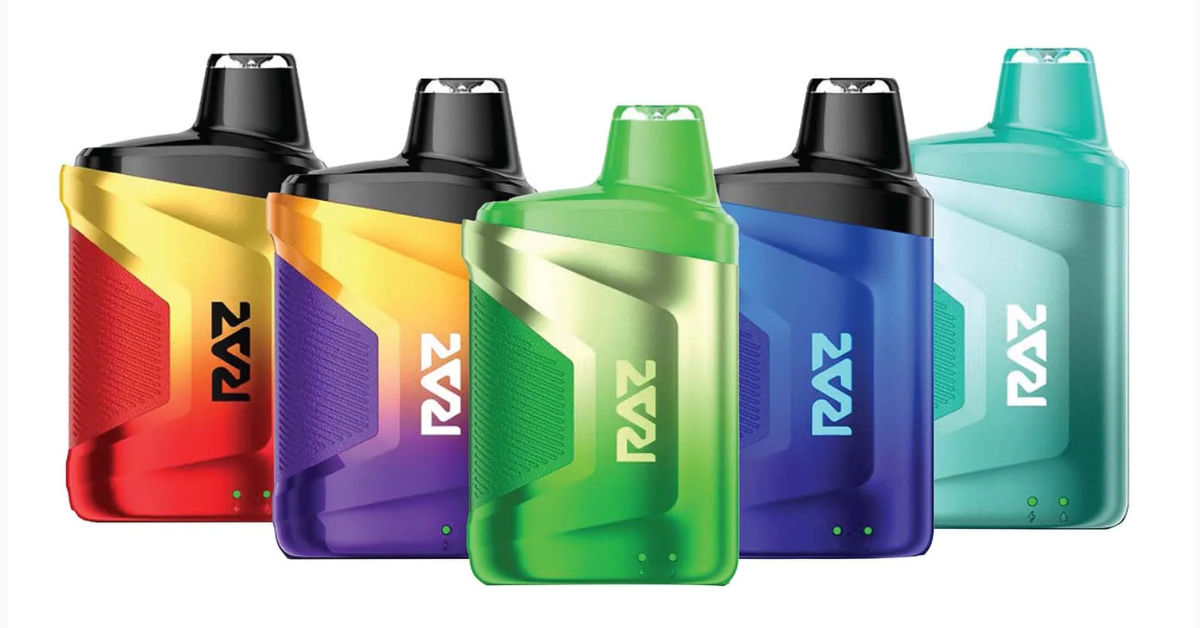 Raaz Vape Review: CA6000 & TN9000 Disposable Models | Features & Flavors