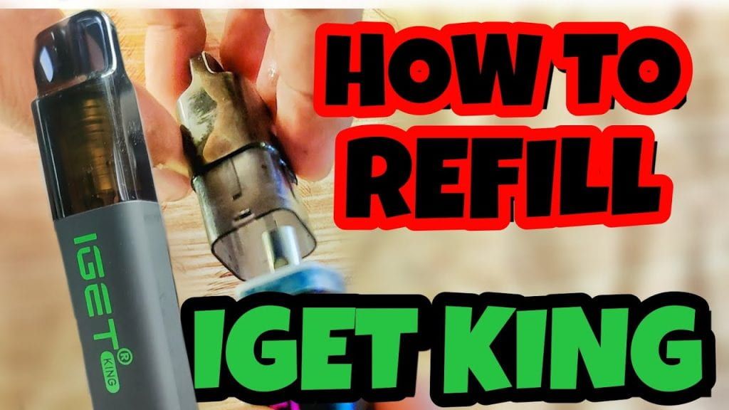 how to refill an iget king