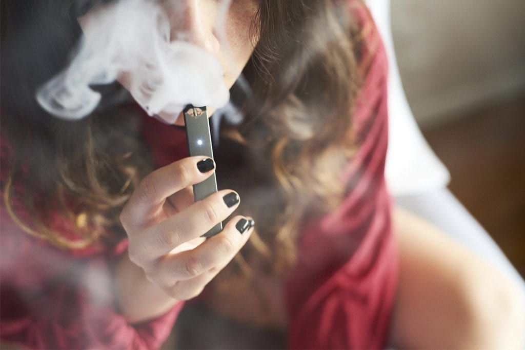 what is in a nicotine free vape