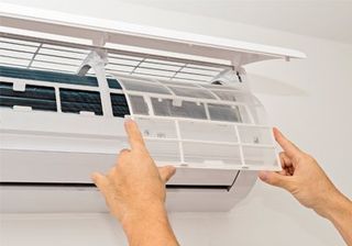 Repairs — Changing the Filter in the Air Conditioner in Andover, NJ