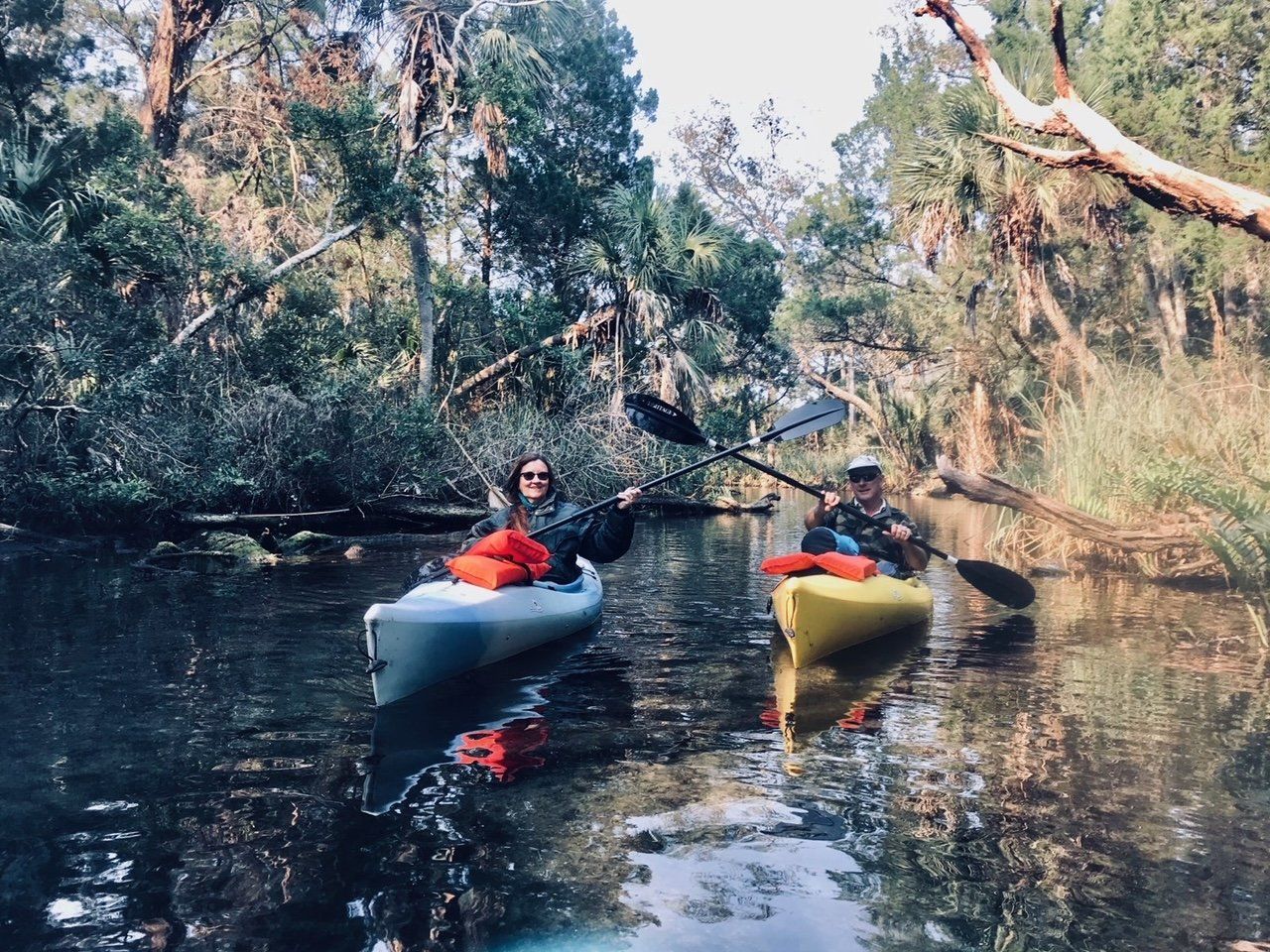 kayaking in Homosassa