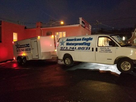 American Eagle Waterproofing Truck — New Jersey — American Eagle Waterproofing