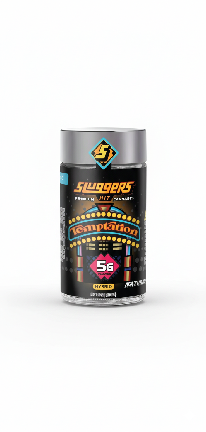 Sluggers Jarred Flower – 5g – Temptation (Hybrid)