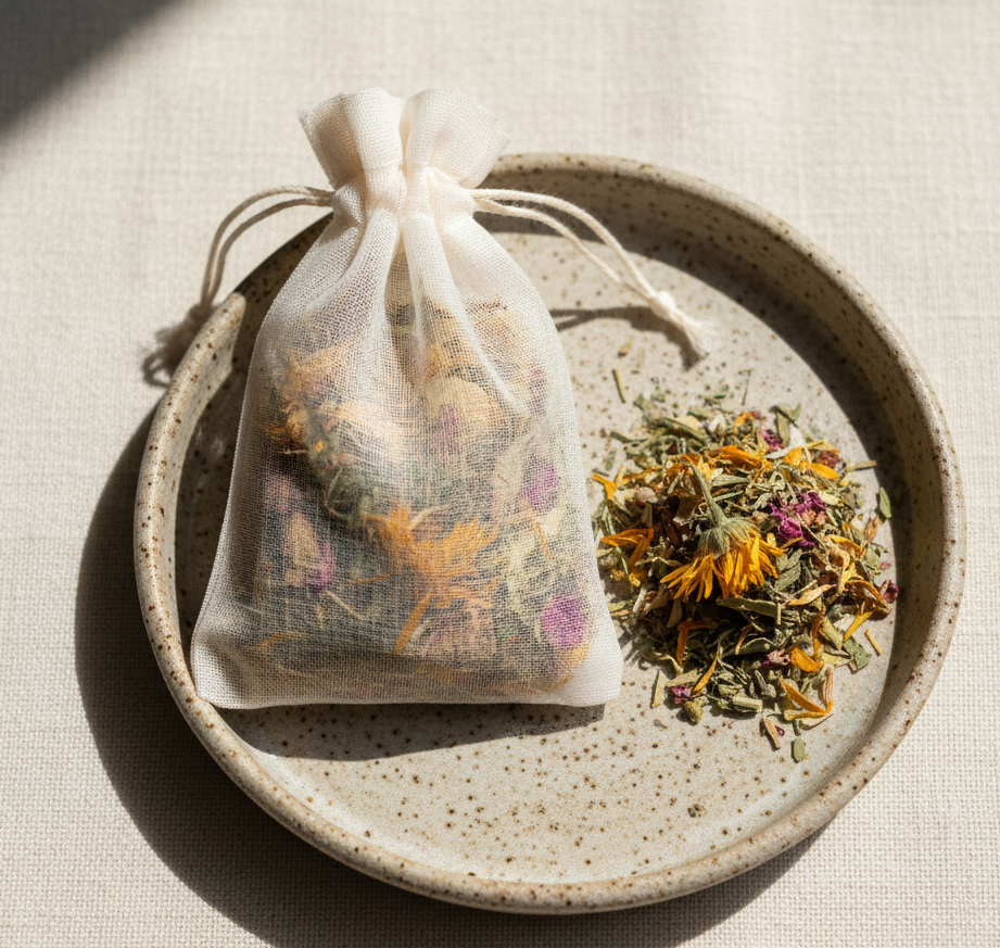 Postpartum Bath Tea