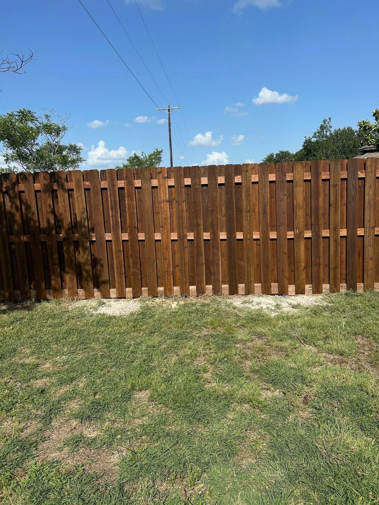 fence construction burleson tx