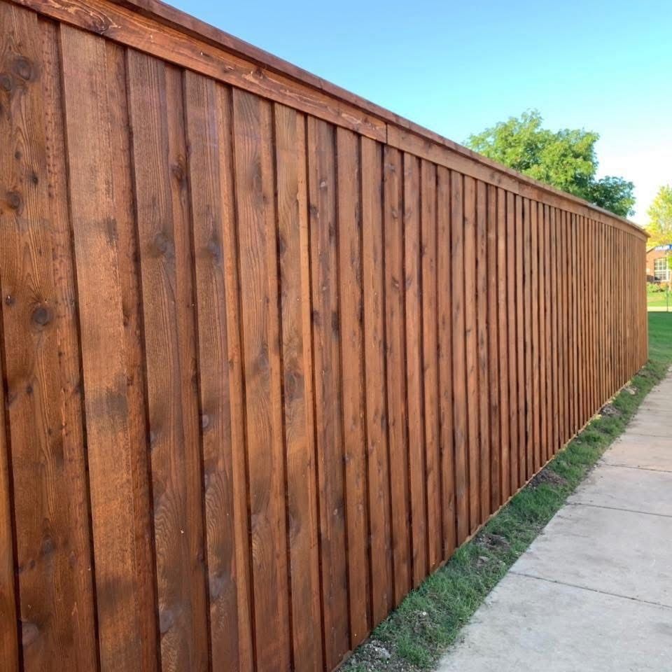 backyard fence construction red oak tx