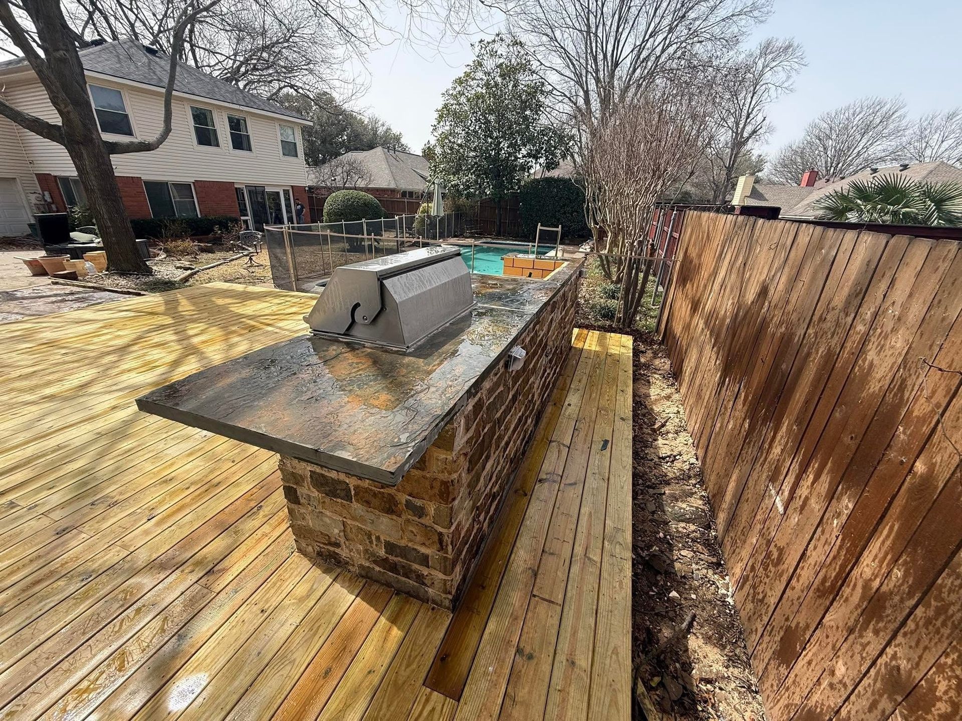 outdoor kitchen construction midlothian tx