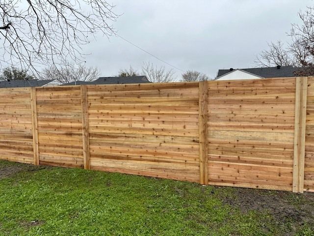 wood fence repair midlothian tx