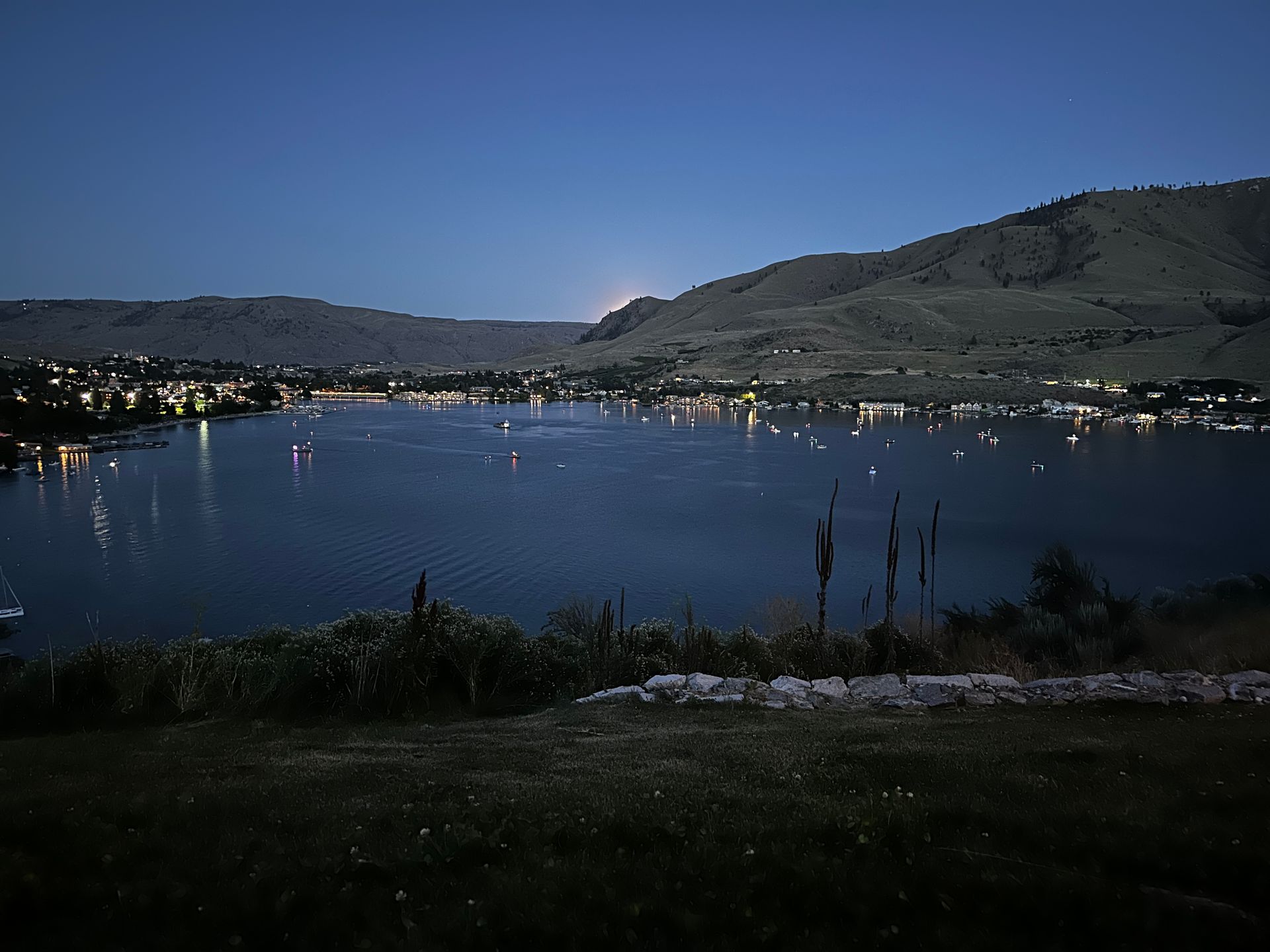Lake Chelan on the eve of the Fourth of July 2023