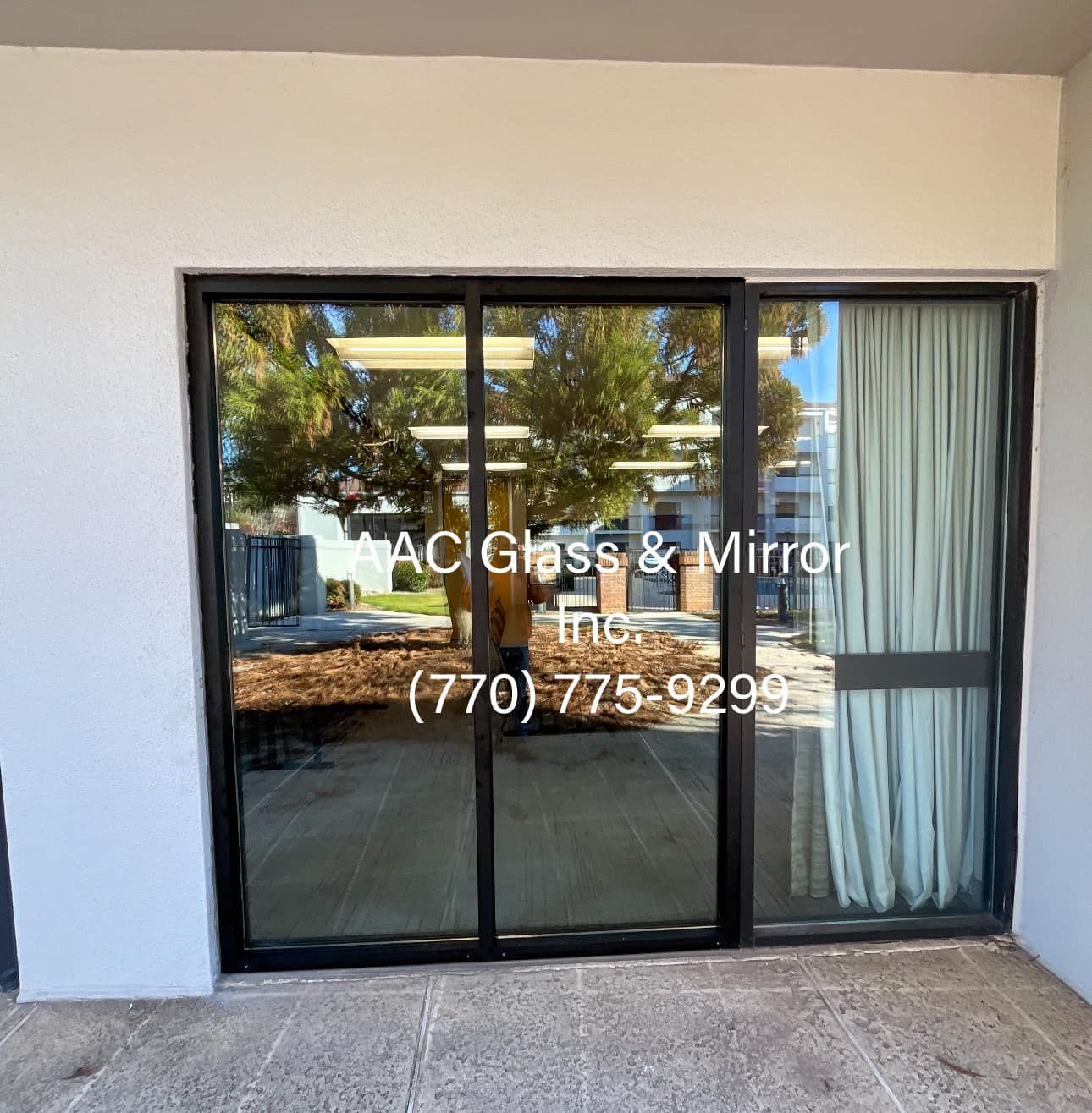 A Sliding Glass Door — Jenkinsburg, GA — AAC Glass