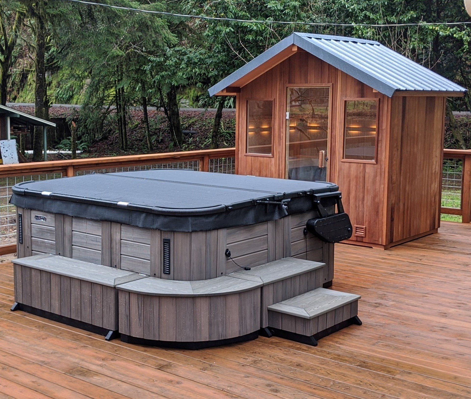 Finished – Eugene, Oredon – Cedar Works Spa & Sauna