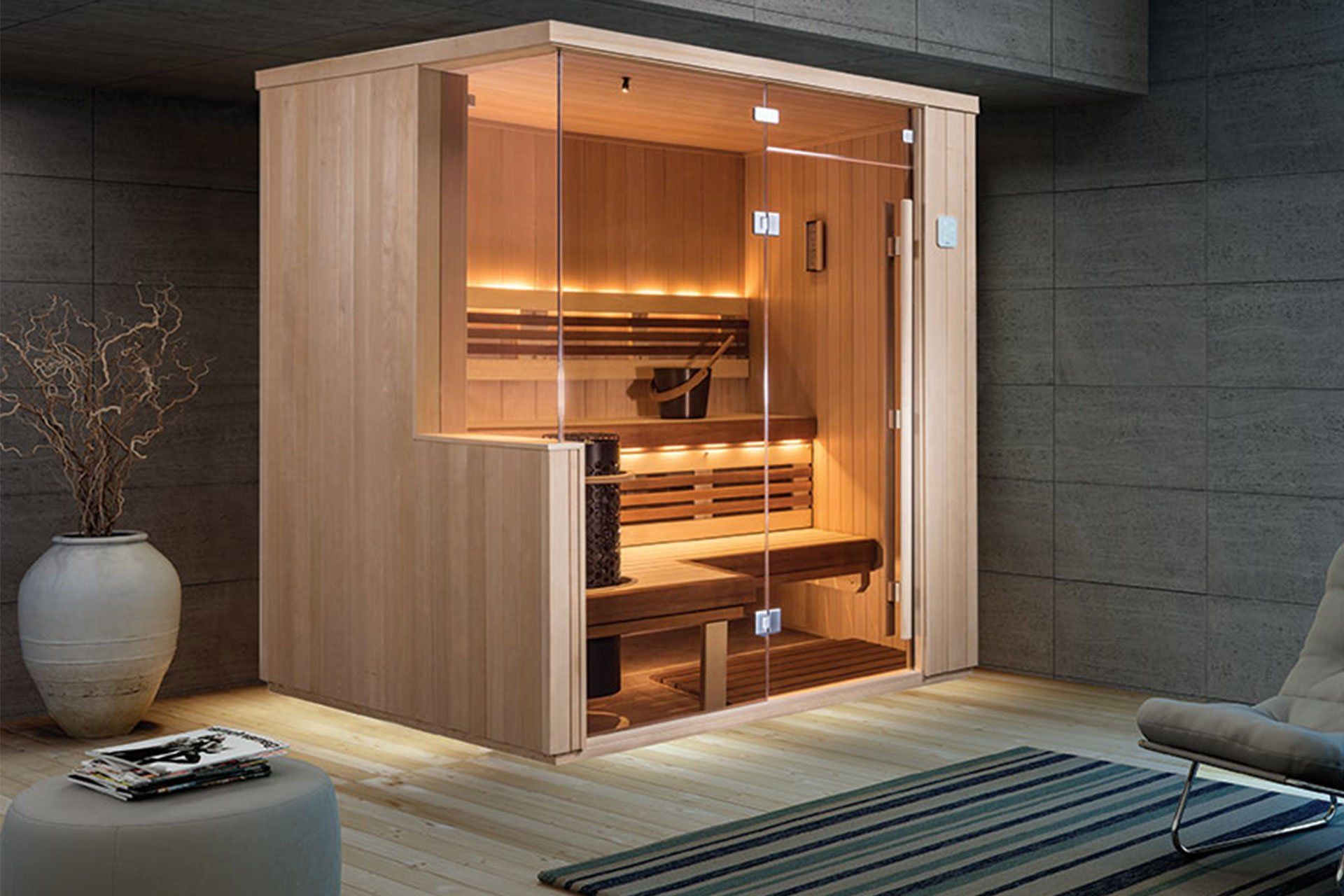 Designer Series - home sauna in Eugene, OR