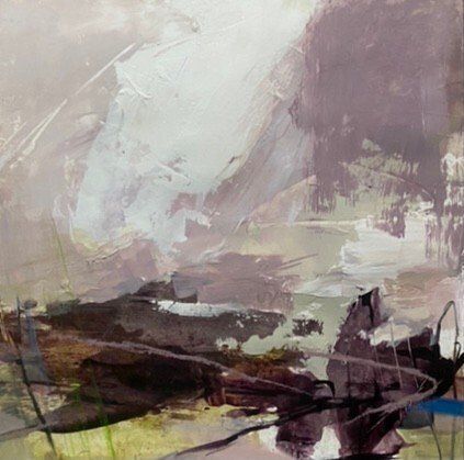 Dusky Moor with White Cloud