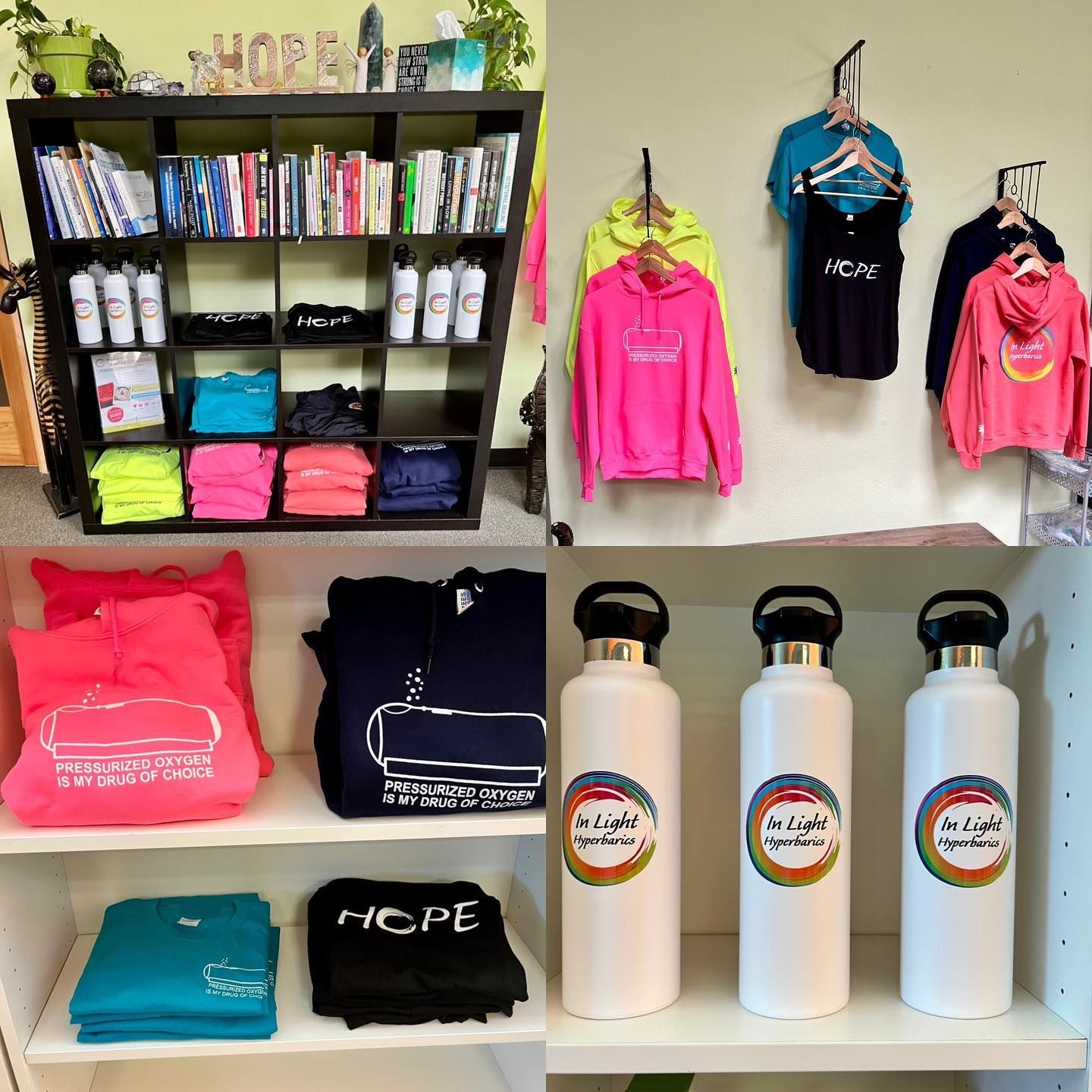 A blue bag that says uptown screen printing on it