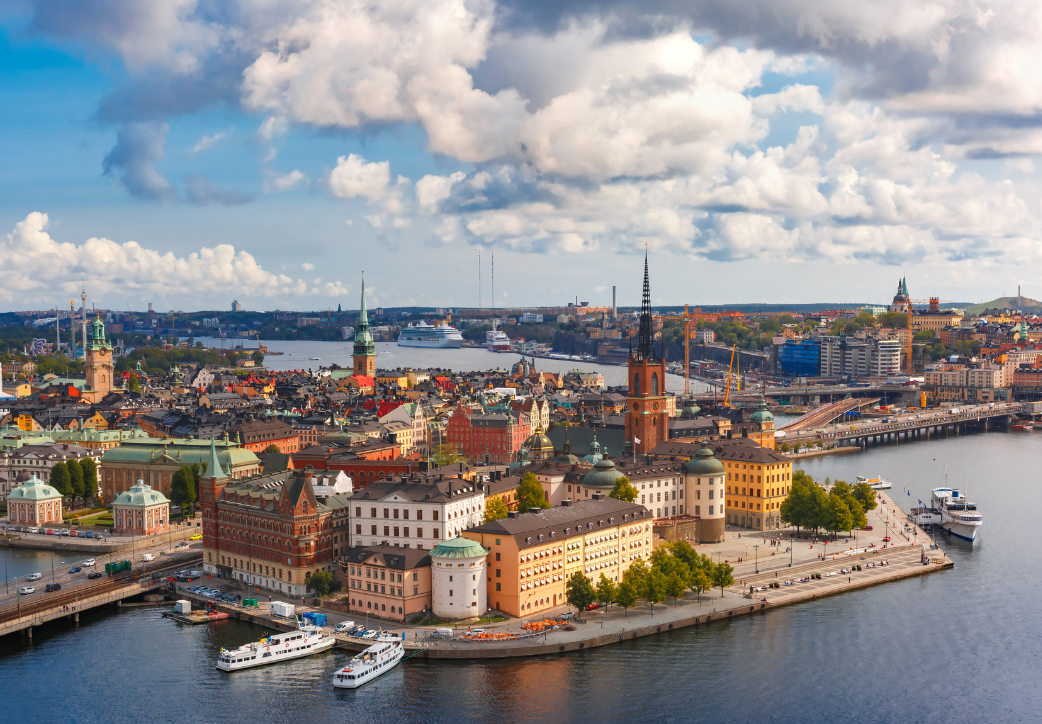 Server rack with colorful fiber optic cables connected to ports.