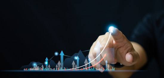 Server rack with colorful fiber optic cables connected to ports.
