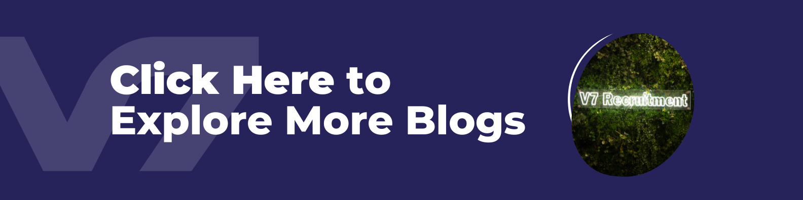 Purple banner showing white text 'Click Here To Read More Blogs'