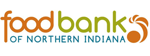 The logo for the food bank of northern indiana