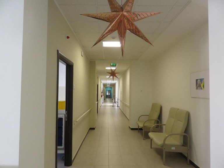 corridoio di una casa di riposo