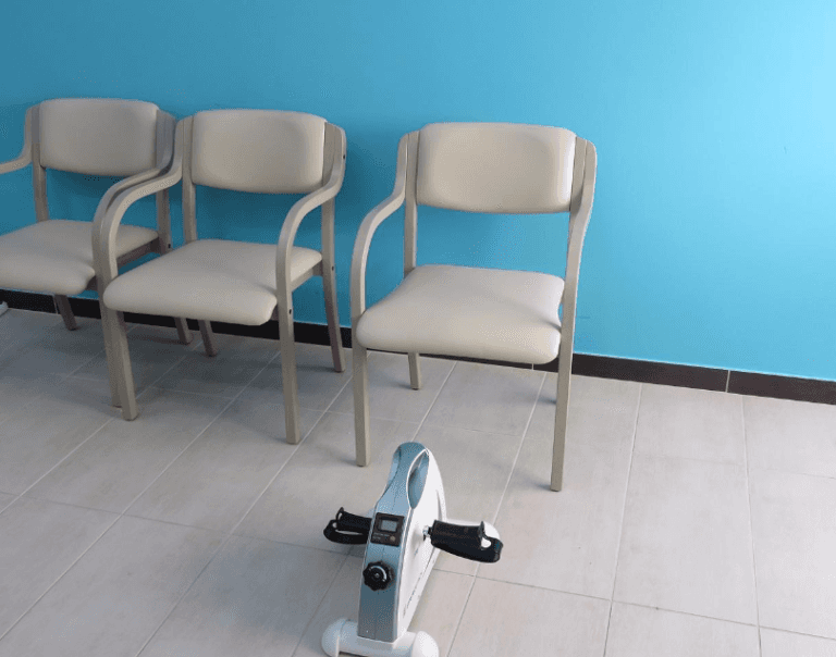 area per fisioterapia in una casa di riposo