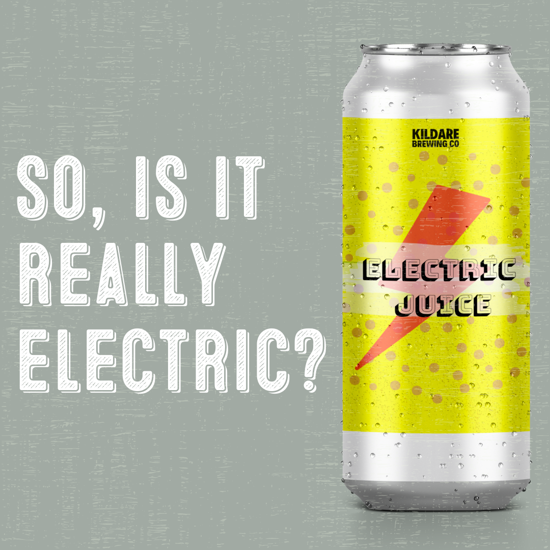 Electric Juice IP, our hazy & tropical fruit forward easy drinking house IPA