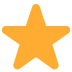 A yellow star on a white background.