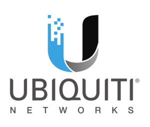 The ubiquiti networks logo is shown on a white background