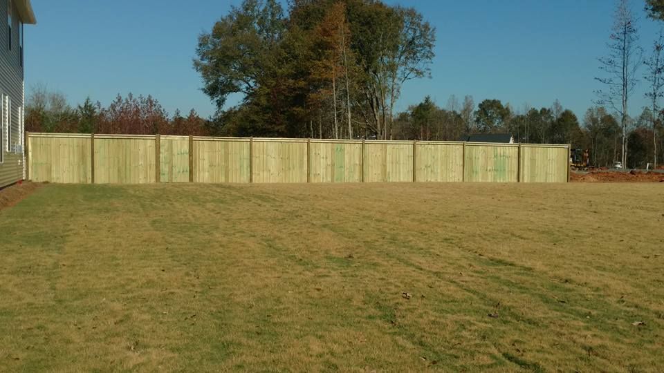 Solid House Wooden Fence | Pickens, SC | Allen's Fencing