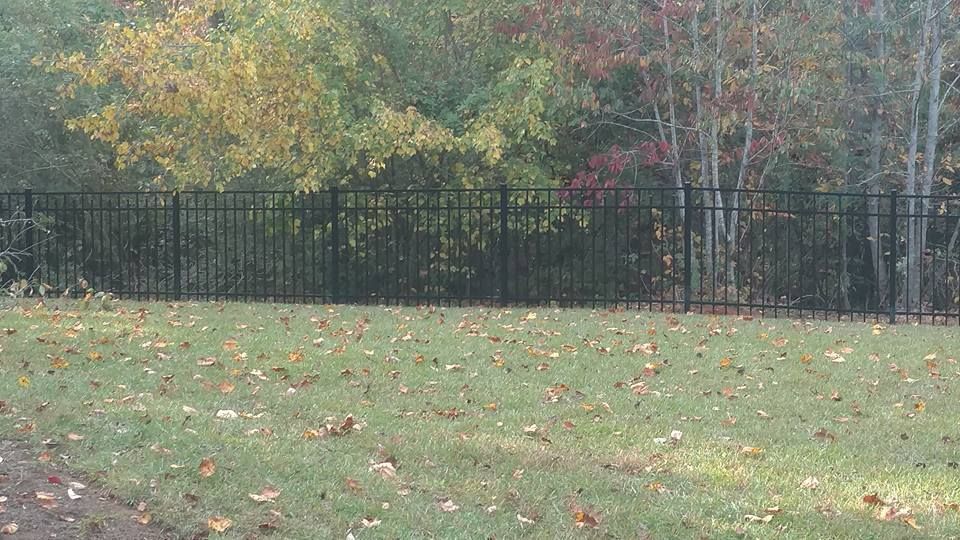 Long Metal Picket Fence | Pickens, SC | Allen's Fencing